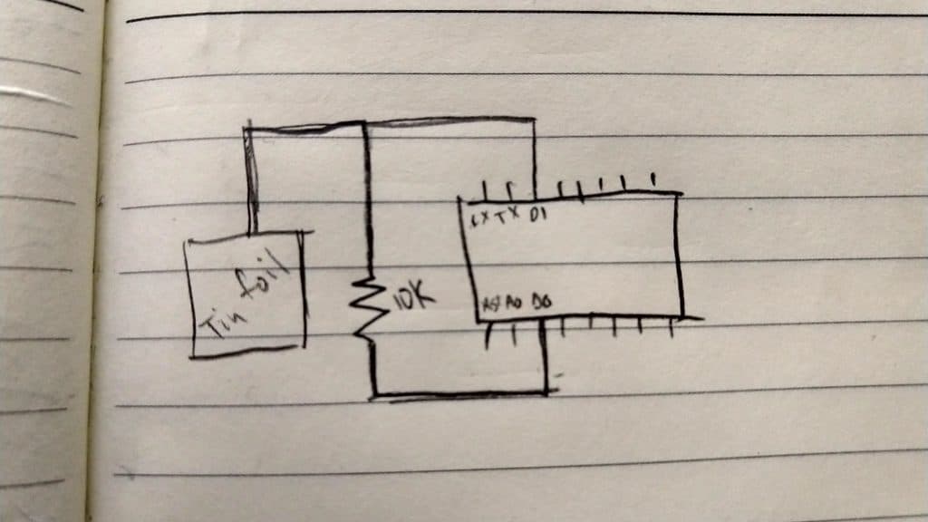 DIY Capacitive Sensor for Arduino